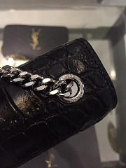 YSL Monogram Kate In Embossed Crocodile Shiny Leather BagsAll 5063 - 6