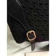 CC Crochet Braid Cayo Coco Backpack Black BagsAll A93681 VS01035 - 4