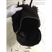 CC Crochet Braid Cayo Coco Backpack Black BagsAll A93681 VS01035 - 5