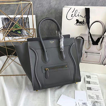 BagsAll Celine Leather Micro Luggage Z1047 28cm