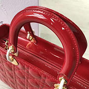 bagsAll Lady Dior Large 32 Red Shiny 1599 - 6