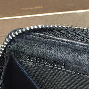 Gucci Long Wallet 22 Black Embossed Leather  - 2