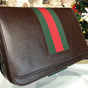 Gucci Shoulder Bag Brown Leather 2155 33cm - 6