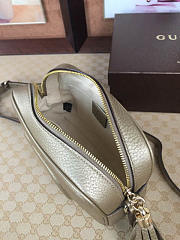Gucci Soho Disco 21 Leather Bag Gold Z2361 - 5