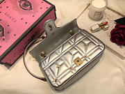 Gucci GG Marmont 26 Silver Pearl Bag 2641 - 5