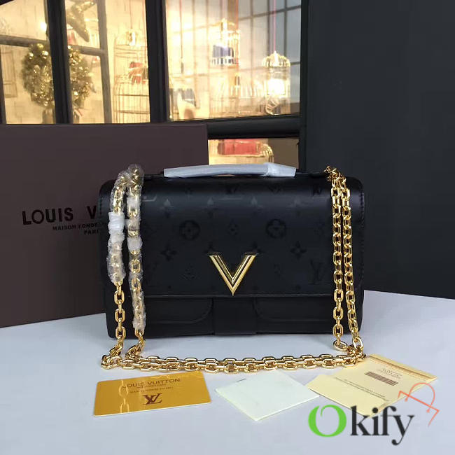 BagsAll Louis Vuitton Very Chain 24.5 Black 3041 - 1