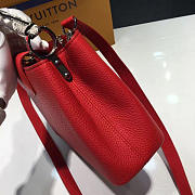 Louis Vuitton CAPUCINES MM Rubis 3680 36cm  - 5