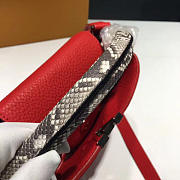 Louis Vuitton CAPUCINES MM Rubis 3680 36cm  - 6