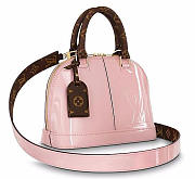 Louis Vuitton Alma BB PINK Patent Leather M51925 25cm  - 1