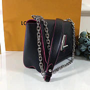 Louis Vuitton Twist Noir Hot Pink MM 3784 23m  - 5
