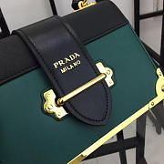 bagsAll Prada Cahier Leather 20 Shoulder Bag 1BD045 Green - 3