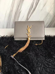 YSL Monogram Kate Bag With Leather Tassel BagsAll 4995 - 1