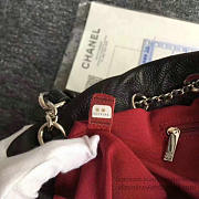 Chanel Calfskin Bucket Bag Balck BagsAll A93597 VS09161 - 5