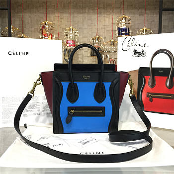 BagsAll Celine Leather Namo Luggage Z964