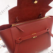 BagsAll Celine Belt Bag Dark Amber Calfskin Z1188 27cm  - 3