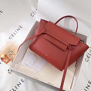 BagsAll Celine Belt Bag Dark Amber Calfskin Z1188 27cm  - 5