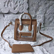 BagsAll Celine Nano Leather Shoulder Bag Z1242 - 1