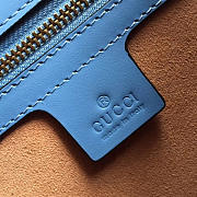 Gucci Sylvie Blue Leather Bag 31.5cm - 2