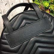 Gucci GG Marmont 22 Backpack Black 04 - 2