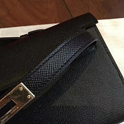 Hermès Kelly Clutch 31 Black/Gold BagsAll Z2838 - 5