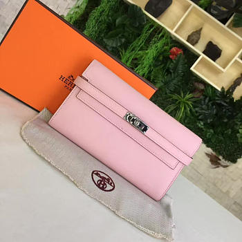 Hermès Kelly 20 Pink/Silver Clutch BagsAll Z2846