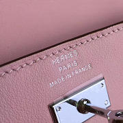 Hermès Kelly 20 Pink/Silver Clutch BagsAll Z2846 - 4
