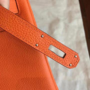 Hermes Birkin Epsome Orange/ Silver BagsAll Z2937 30cm - 5