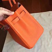 Hermes Birkin Epsome Orange/ Silver BagsAll Z2937 30cm - 6