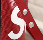 Louis Vuitton Supreme 26 Bucket Bag Red M44022 - 2