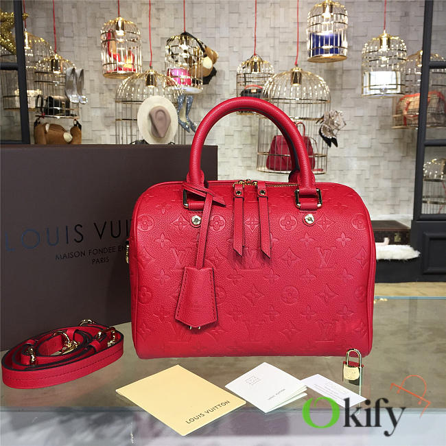 Louis Vuitton Speedy BagsAll 25 Scarlet M44145 - 1