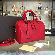 Louis Vuitton Speedy BagsAll 25 Scarlet M44145 - 4