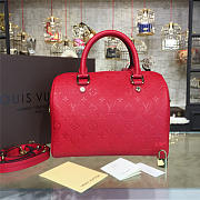 Louis Vuitton Speedy BagsAll 25 Scarlet M44145 - 3