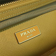 Prada Cortex Double 25 Medium Bag Yellow Z3690 - 2