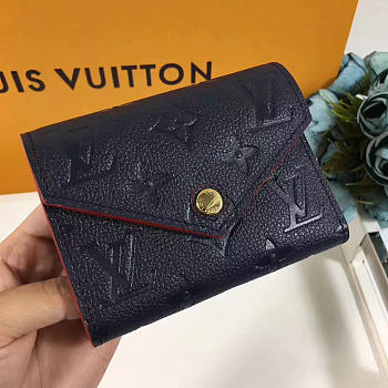 BagsAll Louis Vuitton Victorine Wallet 12 Marine Rouge 3779