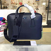 bagsAll PRADA Leather Briefcase 4200 - 1