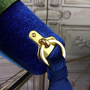 bagsAll Prada Cahier Velvet 20 Shoulder Bag Blue 4319 - 5