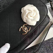 Chanel Grained Calfskin Caviar Stitched Black A92949 VS08810 23cm - 6