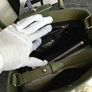 Chanel Calfskin Large Shopping Bag Green A69929 VS01555 27cm - 2