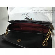 CC Quilted Calfskin Perfect Edge Bag Gold Black A14041 VS02054 26.5cm - 5