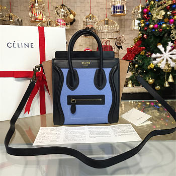 BagsAll Celine Leather Nano Luggage Z975