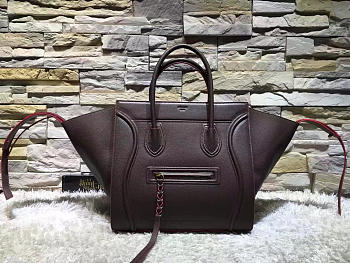 BagsAll Celine Leather Luggage Phantom 30cm 