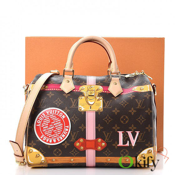 Louis Vuitton Speedy BagsAll 30 Monogram Summer Trunks - 1