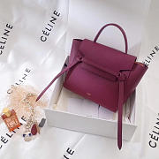 BagsAll Celine Leather Belt Bag Z1177 24cm  - 3