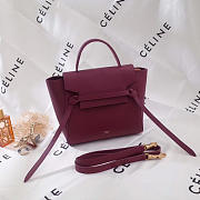 BagsAll Celine Leather Belt Bag Z1177 24cm  - 2
