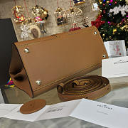 bagsAll Delvaux MM Brillant Satchel Leather Brown 1510 - 6
