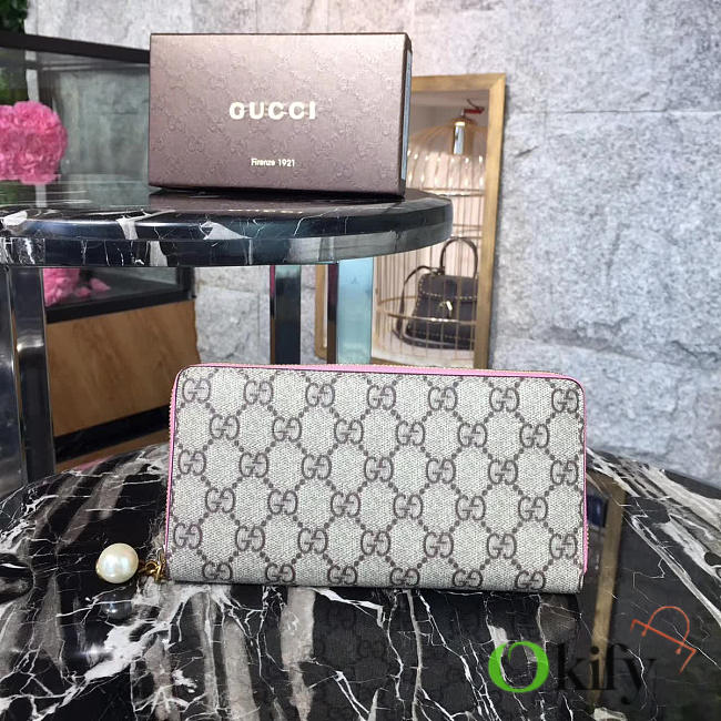 Gucci GG Leather Wallet BagsAll 2124 - 1