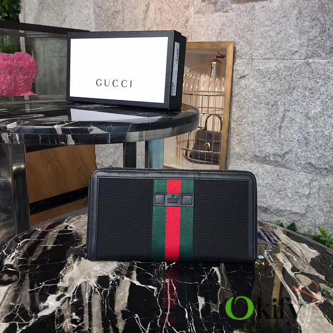 Gucci GG Leather Wallet BagsAll 2508 - 1