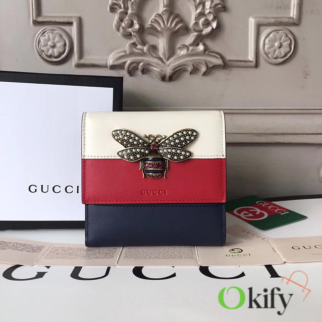 Gucci GG Leather Wallet BagsAll 2579 - 1