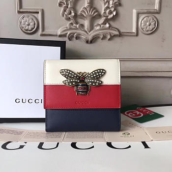 Gucci GG Leather Wallet BagsAll 2579