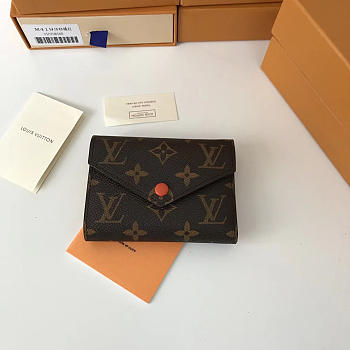 Louis Vuitton Victorine wallet 12 Monogram Orange M41938 3204 